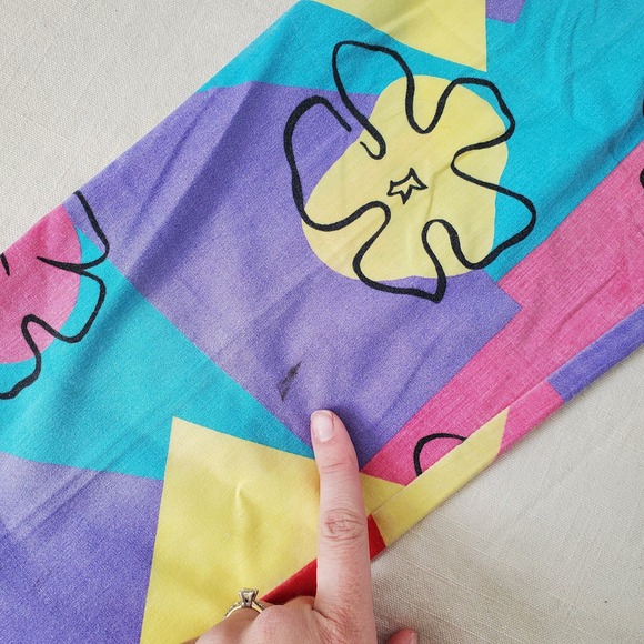 Vintage Fun Floral Pants kids 8/10 - Picture 5 of 11